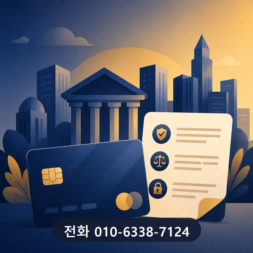 평택 카드깡 카드사 약관 확인 이미지 · 문의 010-6338-7124