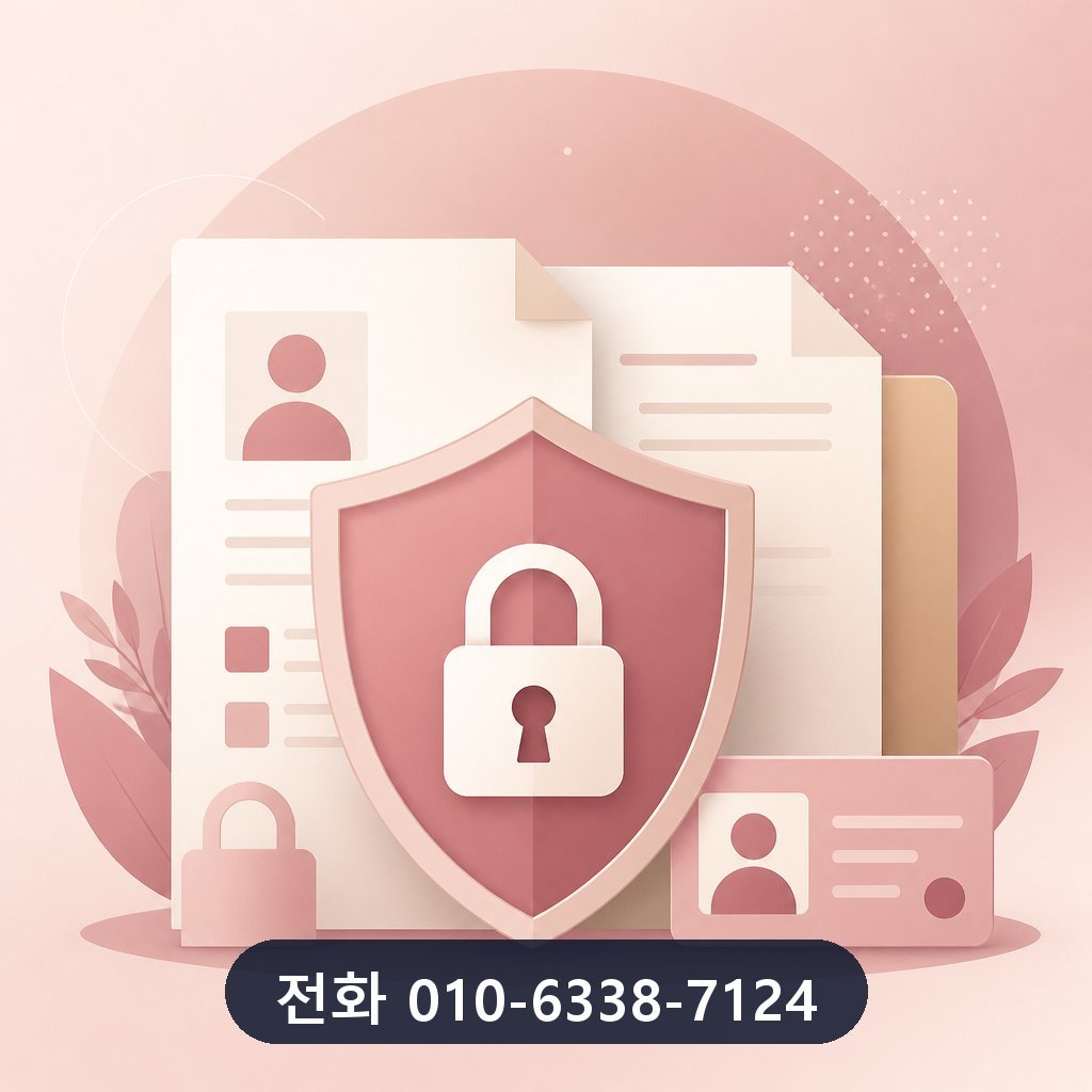 평택 카드깡 개인정보 보호 이미지 · 문의 010-6338-7124
